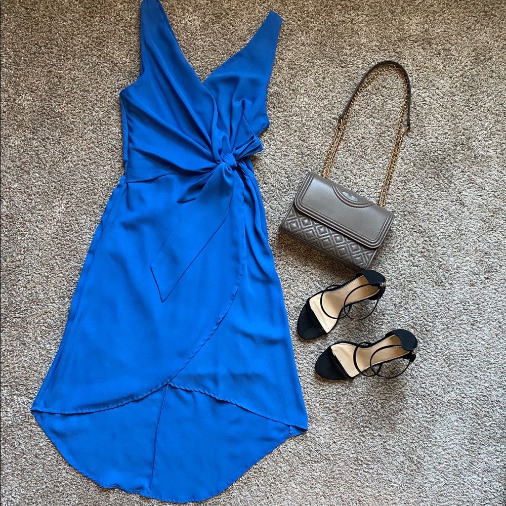Lulus Sleeveless Asymmetrical Dress
